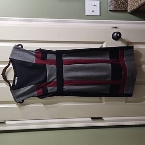 London Times Size 4 Color Block Dress